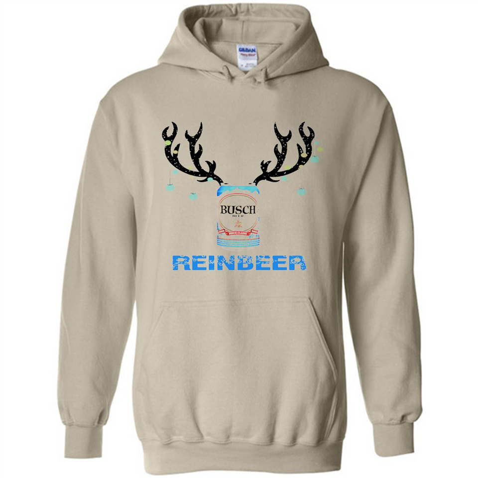 Busch Reinbeer Funny Beer Reindeer Christmas Sweatshirt - Hoodie