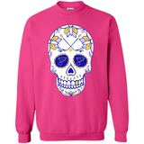 St. Louis Blues Hockey Sugar Skull Day of the Dead