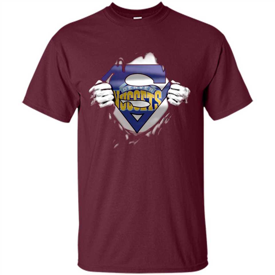Denver Nuggets And Superman Fans - Shirt