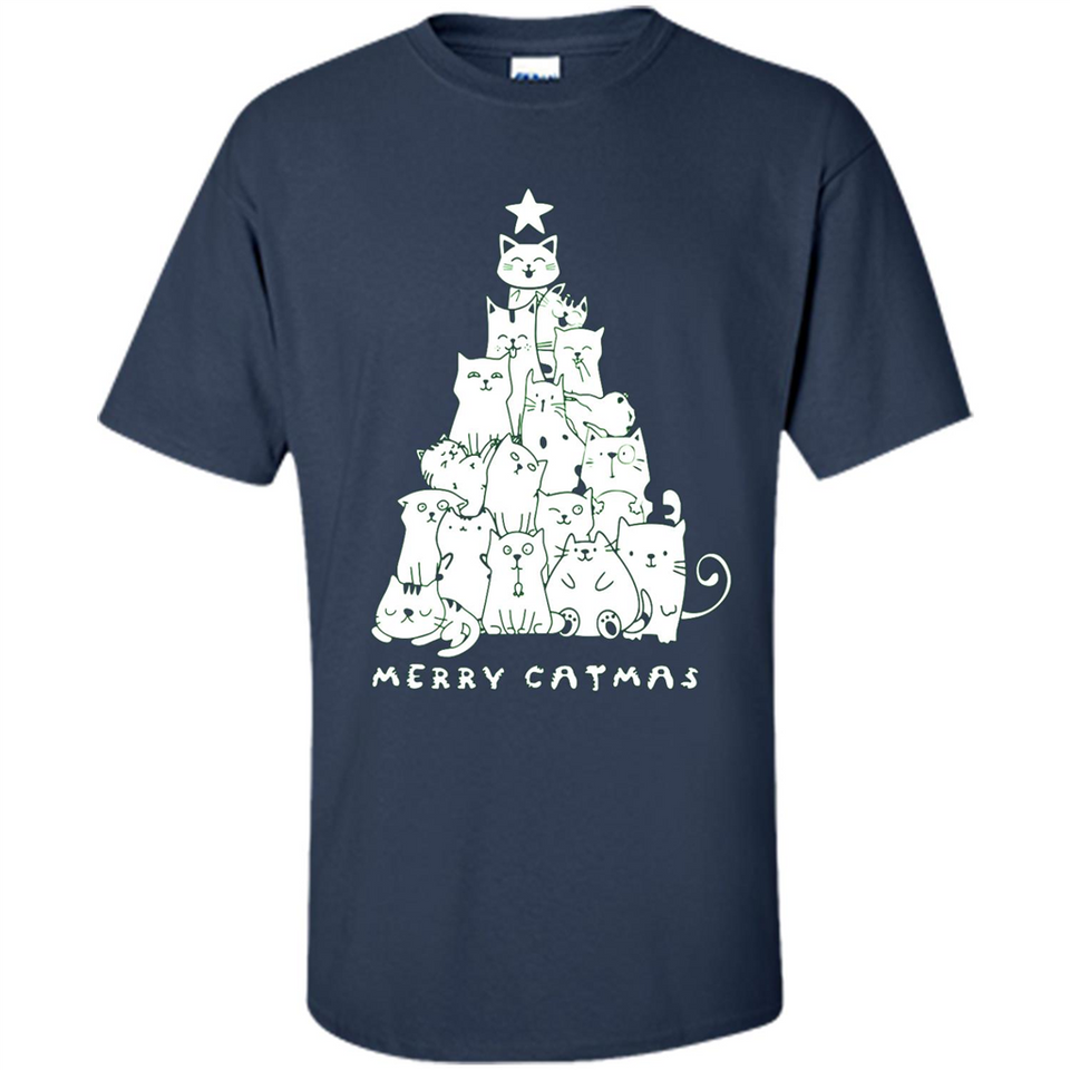 Merry Catmas - Merry Christmas Cat Lover Mug PINGPONG - Shirt
