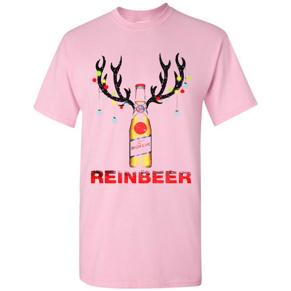 Miller High Life beer reinbeer Christmas - Shirt