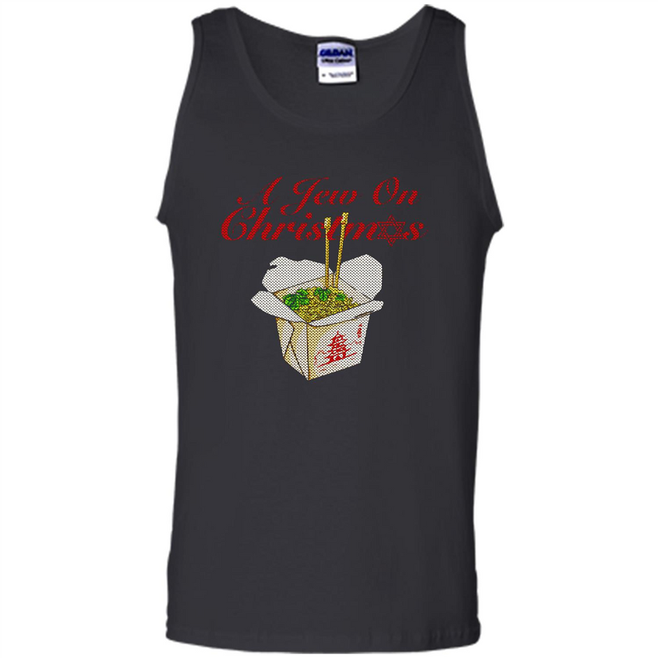 Christmas Ugly Sweater A Jew On Christmas - Tank Top