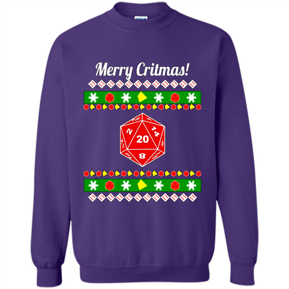 Merry Critmas ugly sweater PINGPONG