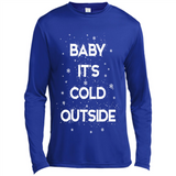 Baby It’s Cold Outside Christmas - Canvas Long Sleeve T-Shirt