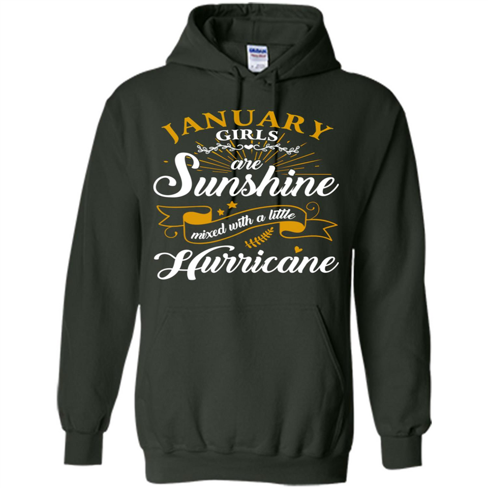January Girl Are Sunshine Mixed With a Little Hurricane