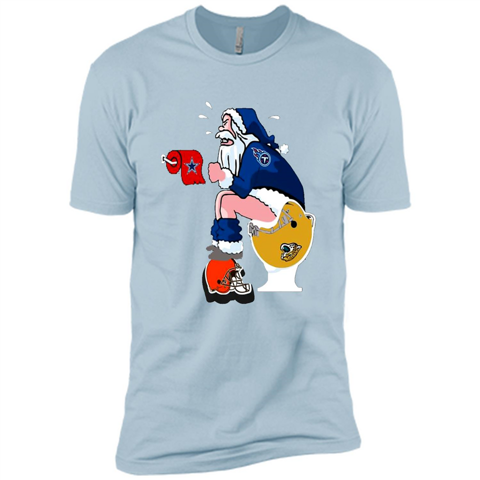Tennessee Titans Santa Claus Toilet