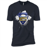 Denver Nuggets And Superman Fans - Premium Short Sleeve T-Shirt