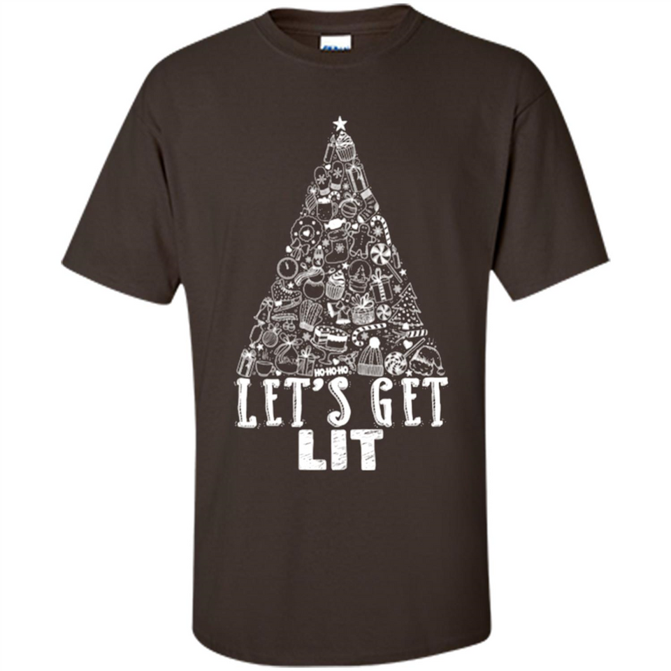Let's Get Lit - Funny Christmas Tree