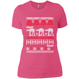 Star Wars - Christmas on Hoth - Ladies' Boyfriend T-Shirt
