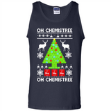 Oh Chemistree, Oh Chemistree Christmas Ugly Sweater - Tank Top