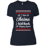All I want for Christmas is kid rock no wrapping required sweater PINGPONG