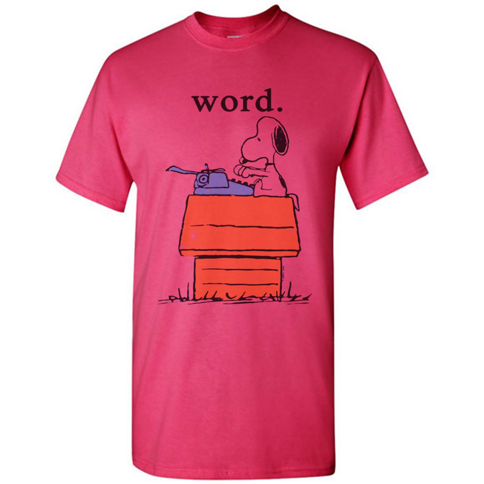 Snoopy Word - Shirt