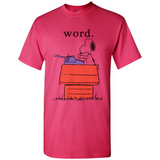 Snoopy Word - Shirt