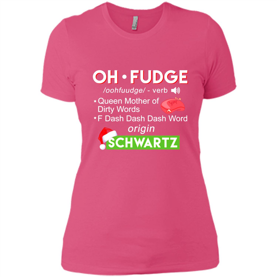 Fudge Definition Schwartz Funny Christmas PINGPONG