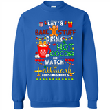 Let's Bake Stuff Drink Hot Cocoa Hallmark-Christmas Movies Sweatshirt PINGPONG