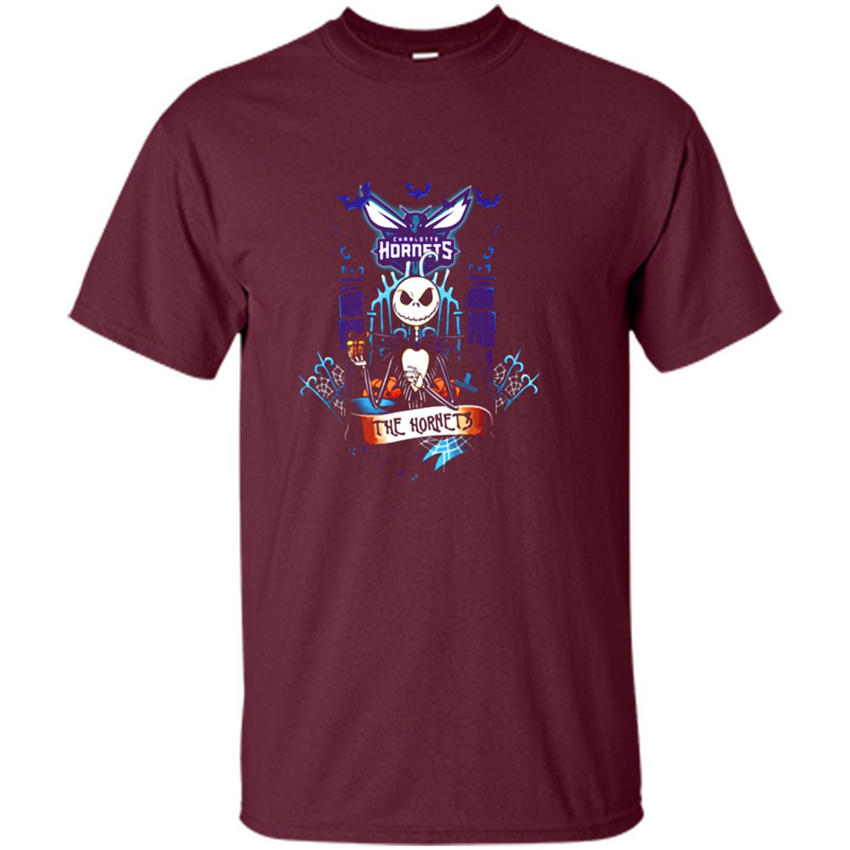 Charlotte Hornets Halloween The Nightmare Before Christmas - Shirt