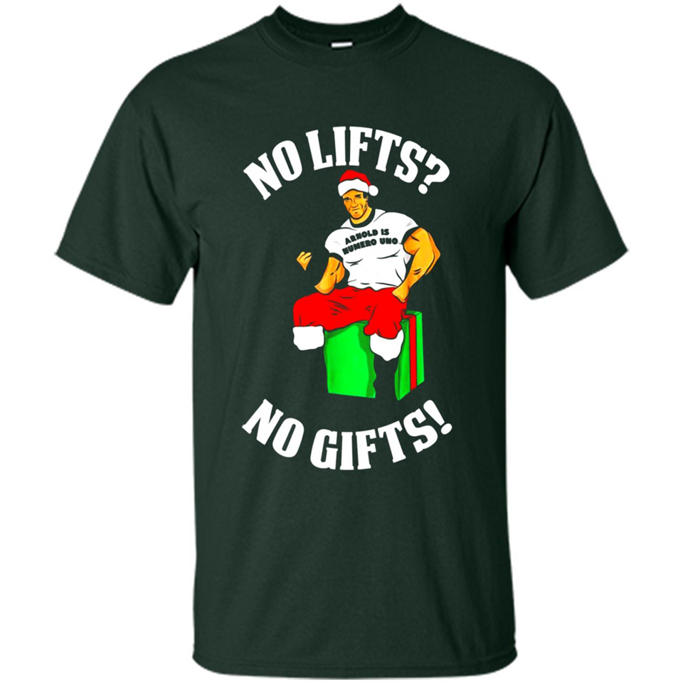 Arnold Is Numero Uno No Lifts No Gifts Christmas PINGPONG