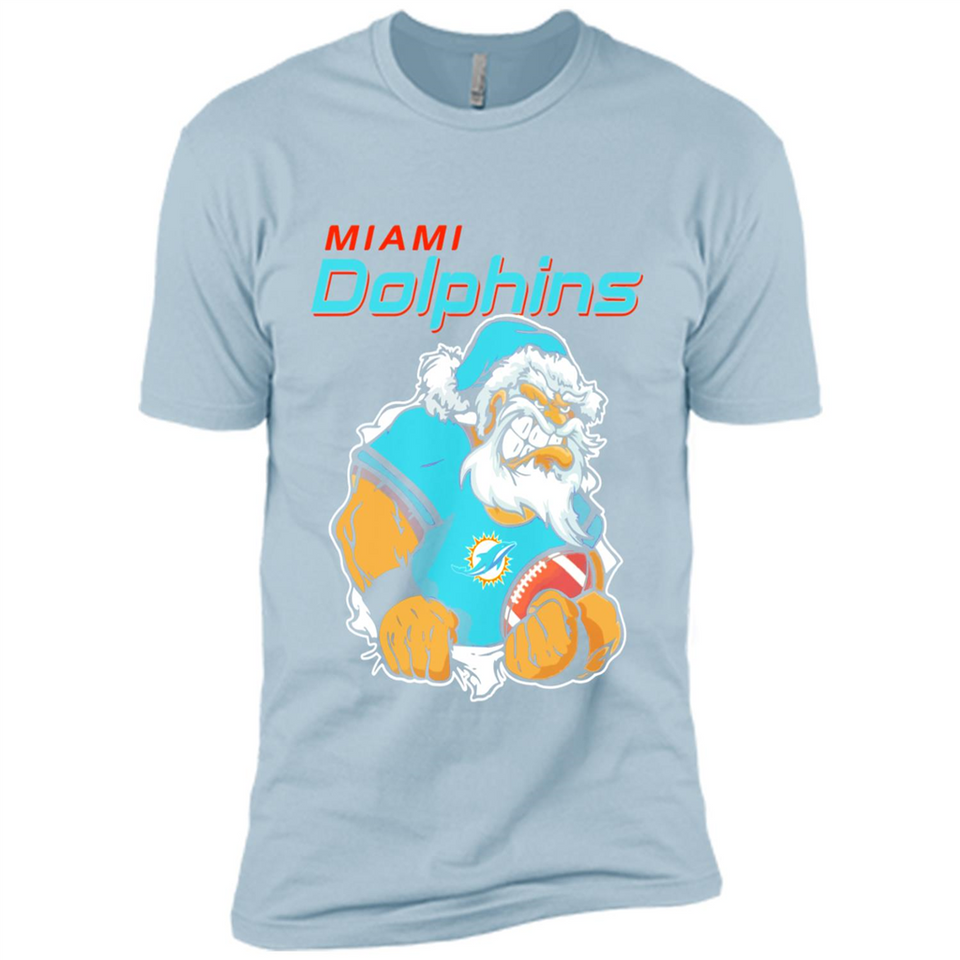 Grumpy Santa Claus Miami Dolphins Football Team PINGPONG