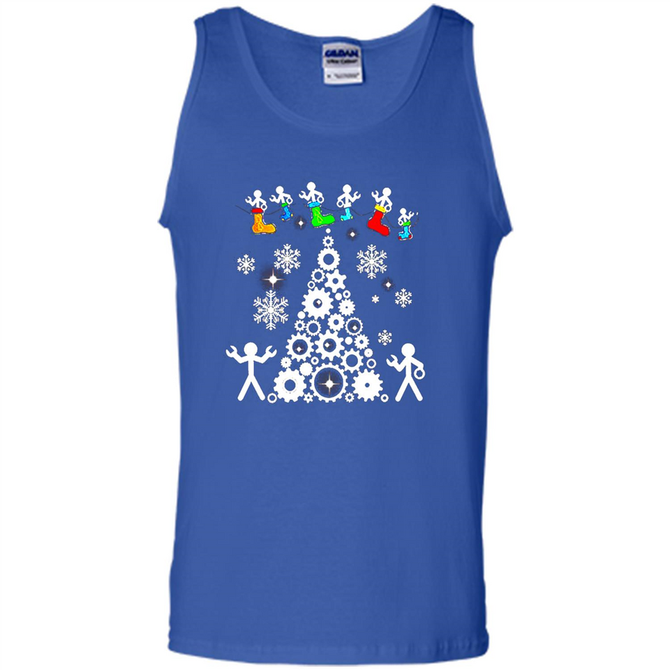 Funny Mechanics Ugly Christmas 2018 - Tank Top