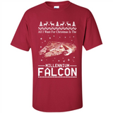 All I Want For Christmas Is The Millennium Falcon ugly PINGPONG