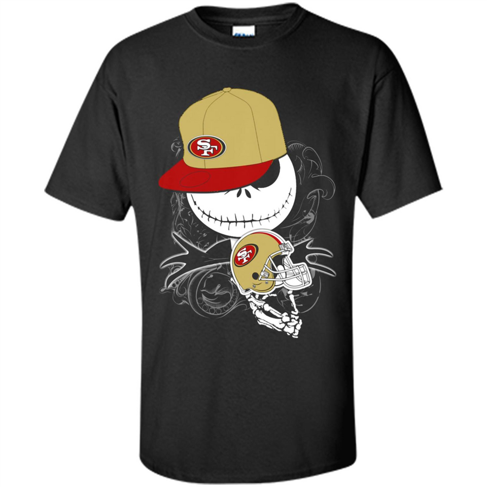 Jack Skellington The Nightmare Before Christmas-49ers Football - Shirt