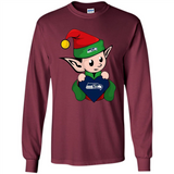 Seattle Seahawks ELF Elves Grinch Santa Claus