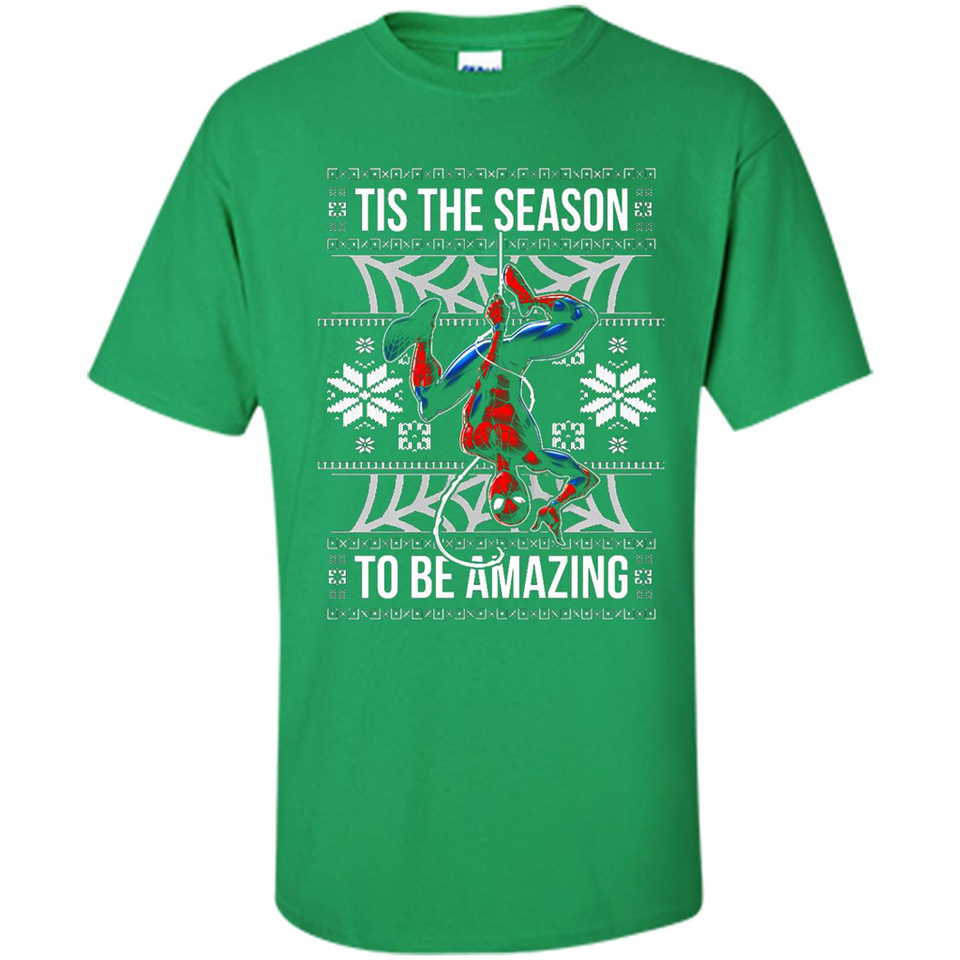 Marvel Spider Man Tis The Season To Be Amazing Ugly Christmas Mug PINGPONG - Shirt