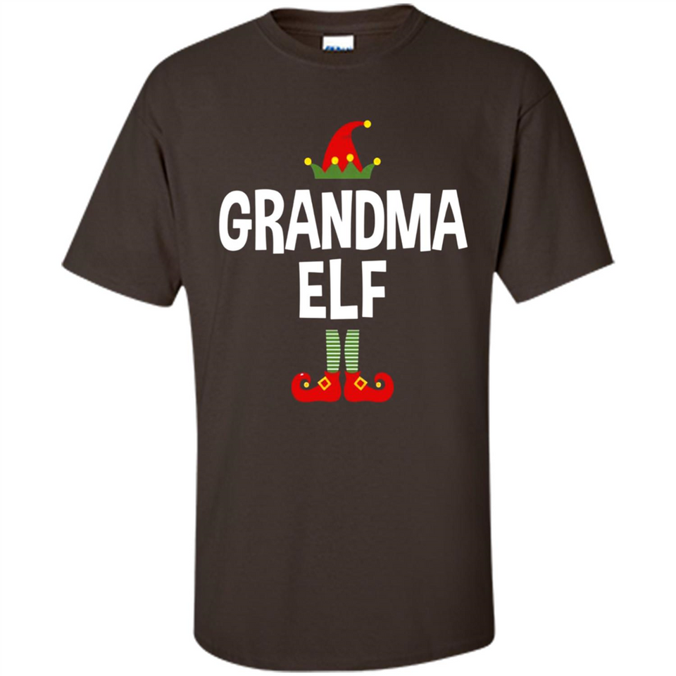 Grandma Elf Shirt -Family Matching Christmas Pajamas - Shirt