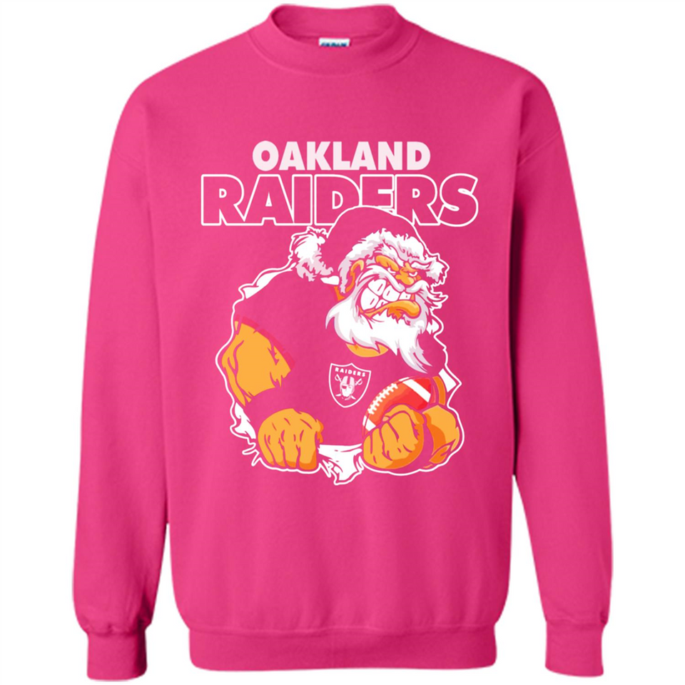 Grumpy Santa Claus Oakland Raiders Football Team PINGPONG