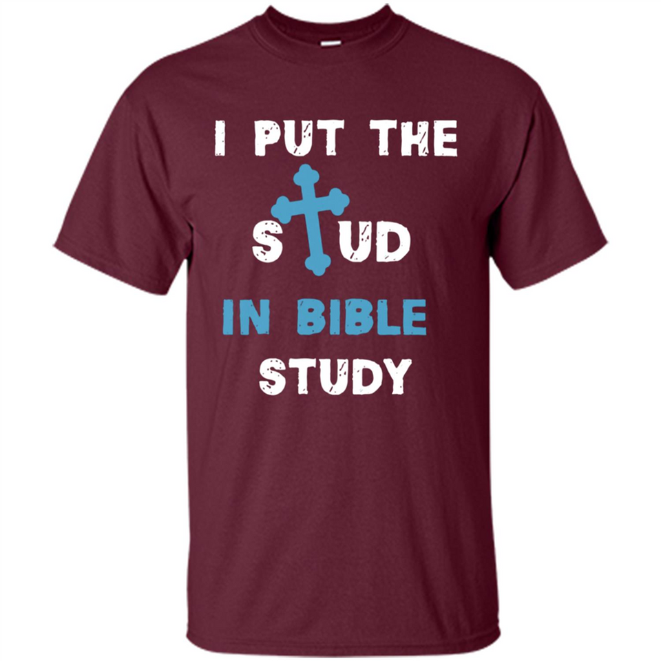 I PUT THE STUD IN BIBLE STUDY CROSS
