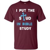 I PUT THE STUD IN BIBLE STUDY CROSS