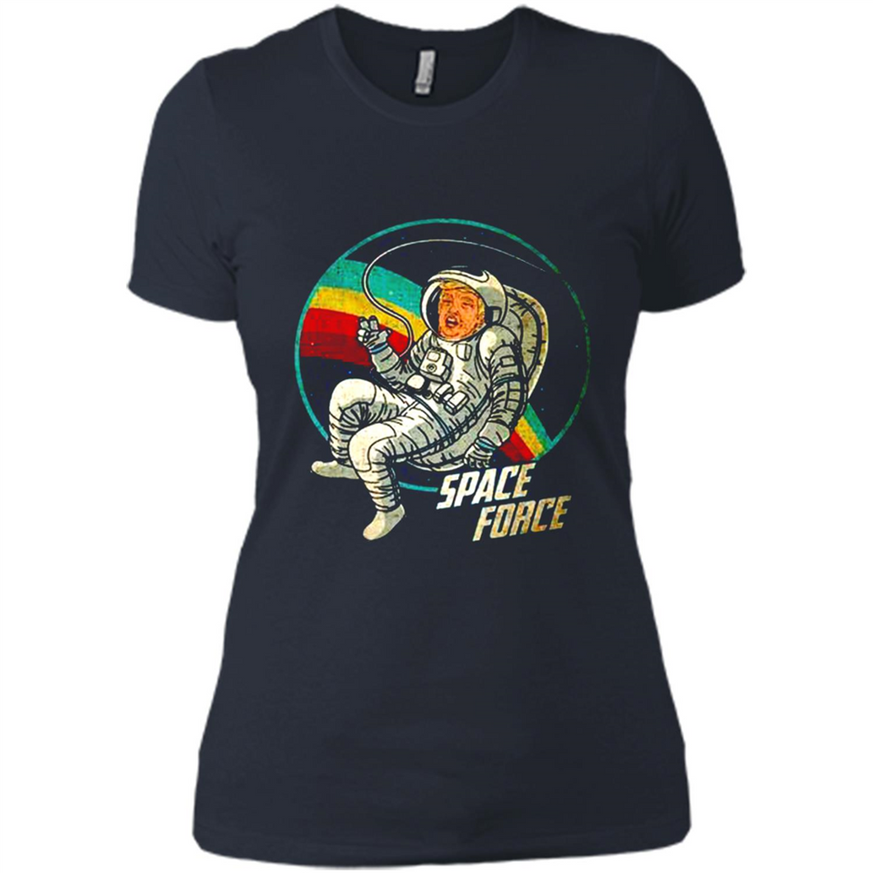 Vintage Space Force Trump US President Astronaut Meme PINGPONG
