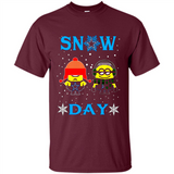 Snow Day Shirt For Dallas Cowboys Vs Minion Fans pingpong