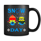 Snow Day Shirt For Carolina Panthers Vs Minion Fans pingpong