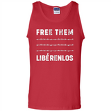 Peaceful Communities- Free Them Liberenlos Shirt PINGPONG - Tank Top