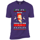 Nigel Thornberry Smashing through the snow Christmas sweatshirt PINGPONG