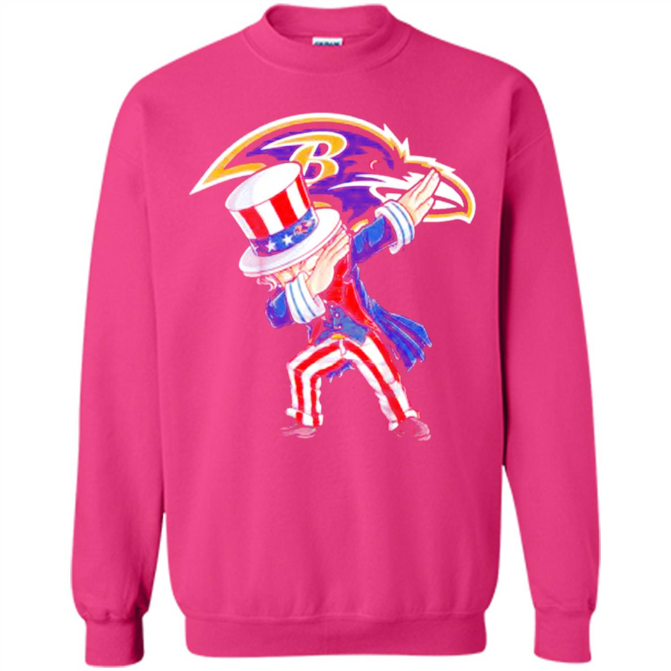 NFL BALTIMORE RAVENS UNCLE SAM DABBING INDEPENDENCE DAY