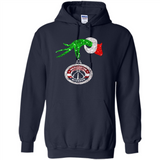 Funny Washington Wizards Glitter Grinch Monogram Ornament Christmas - Hoodie