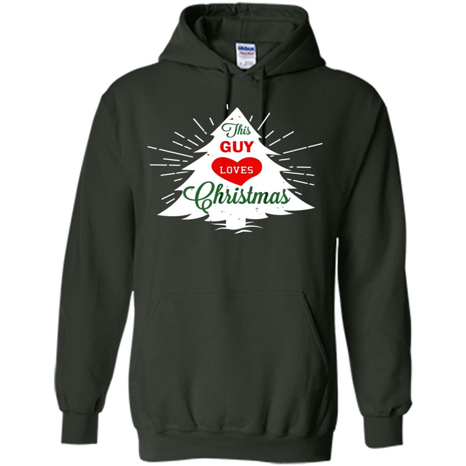 This Guy Loves Christmas Shirt - Hoodie
