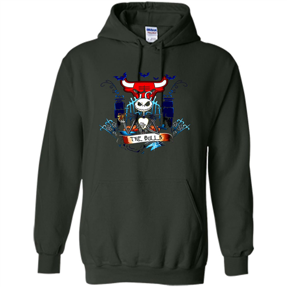 Chicago Bulls Halloween The Nightmare Before Christmas - Hoodie