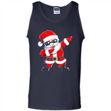 Christmas shirt Dabbing Santa Claus Xmas Gift - Tank Top
