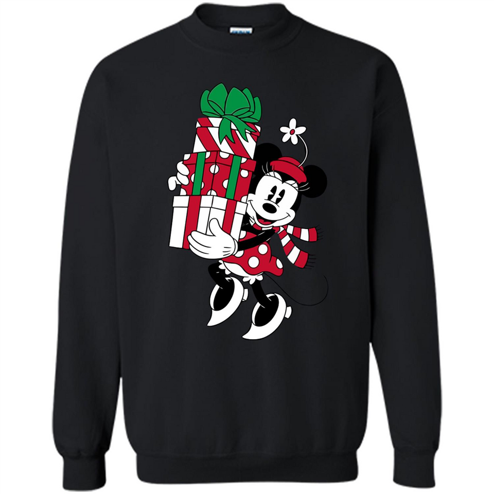 Disney Minnie Mouse Christmas Gift Sweatshirt - Sweatshirt