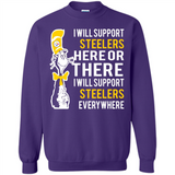 Shirt For Dr Seuss Cat And Pittsburgh Steelers Fans - Sweatshirt