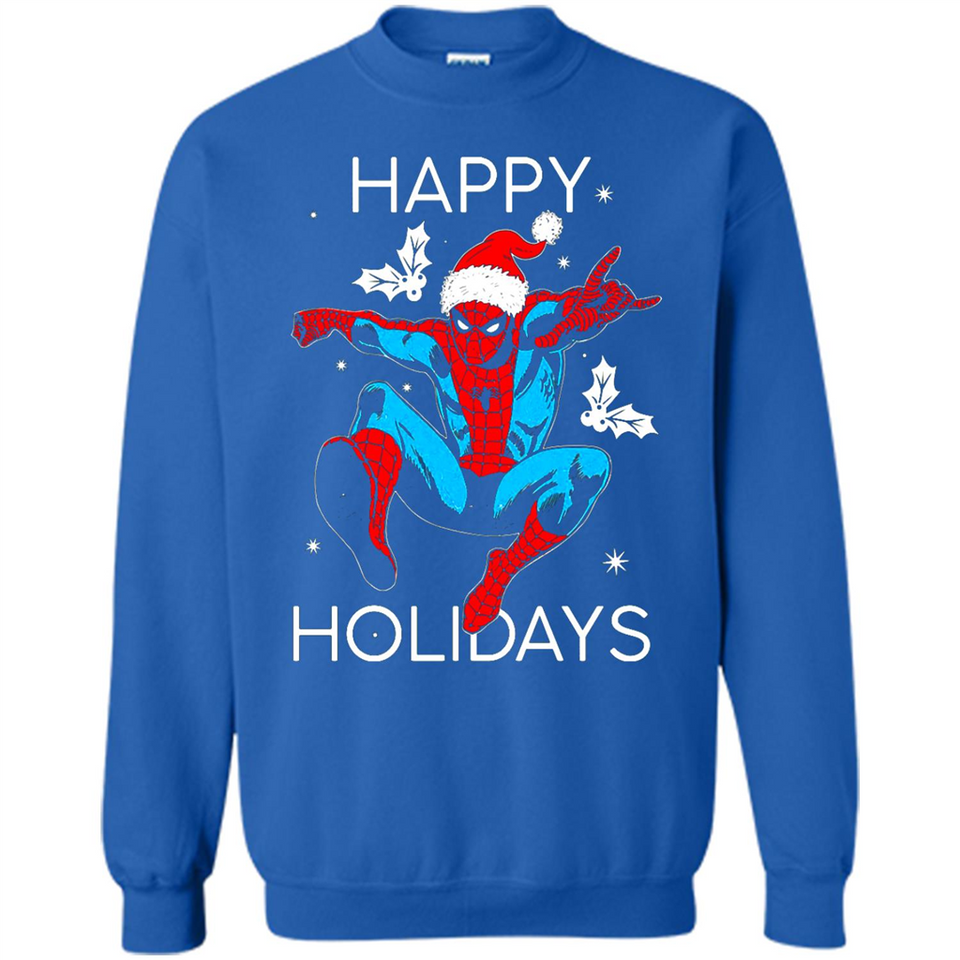 Marvel Spider Man Happy Holidays Santa Christmas Mug PINGPONG - Sweatshirt