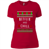 Netflix And Chill Christmas sweater PINGPONG