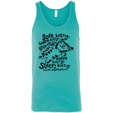 Soft kitty warm kitty little ball of fur - Canvas Unisex Tank