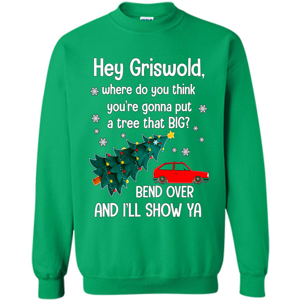 Hey Griswold Where Do You Think You’re Gonna Put A Tree Christmas PING PONG