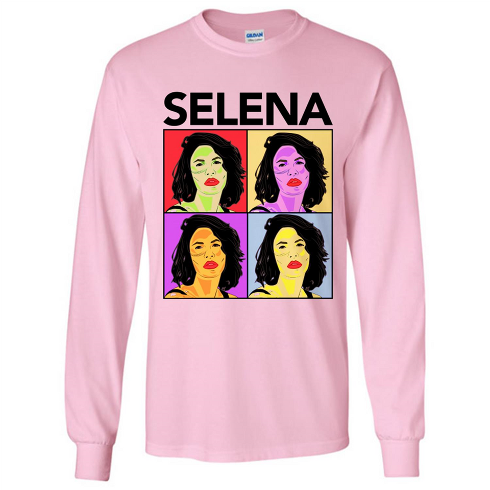 Selena Quintanilla Pop Art - Long Sleeve T-Shirt
