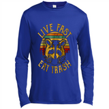 Live fast eat trash bear vintage camping PINGPONG