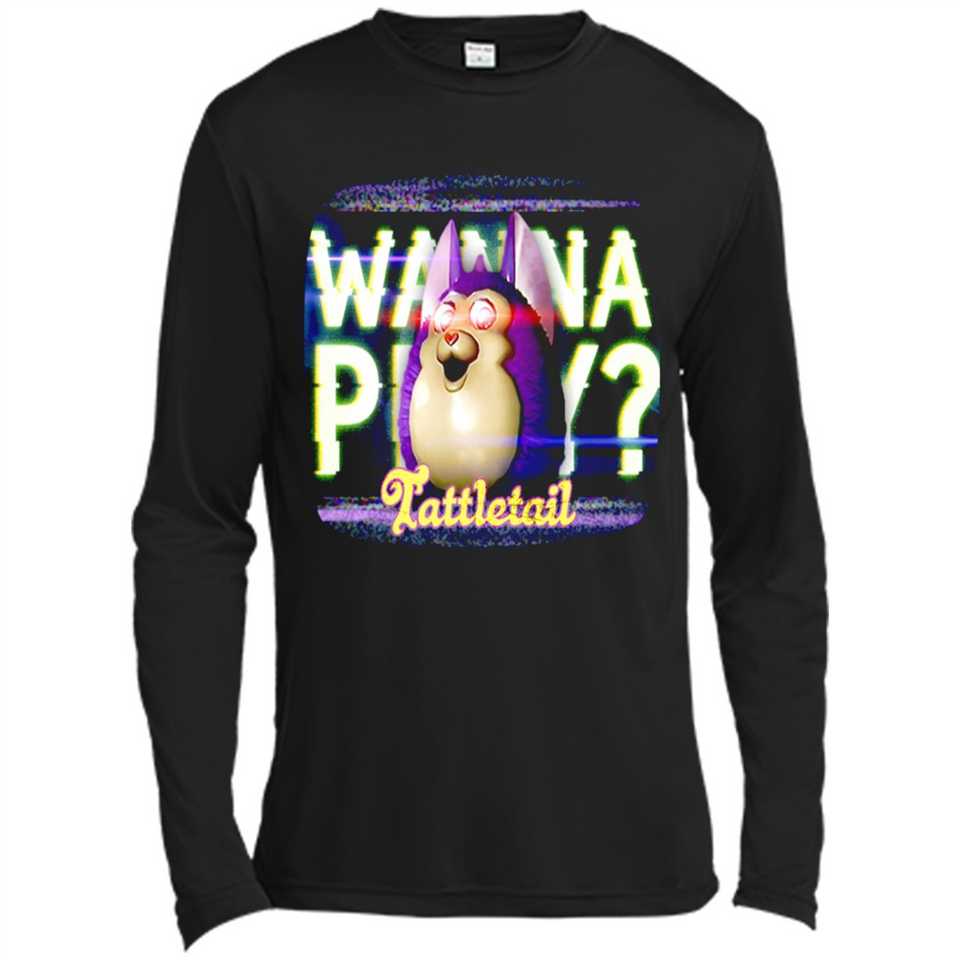 Wanna Play Tattletail - Canvas Long Sleeve T-Shirt